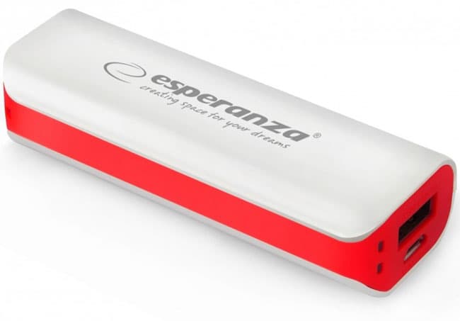 Baterija za mobilne uređaje 2200mAh Esperanza Powerbank EMP103WR