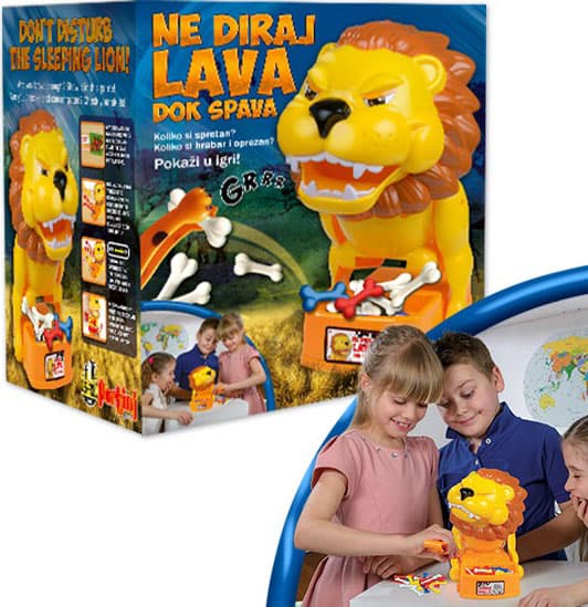 Društvena igra Ne diraj lava dok spava P-0328