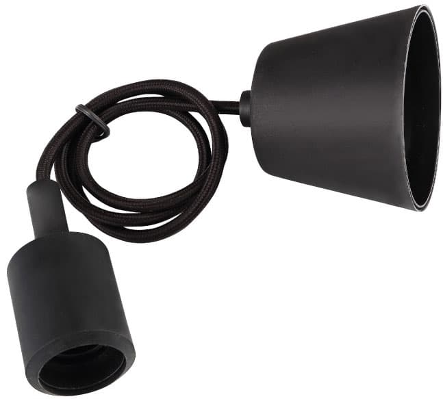 Viseća lampa sa E27 grlom VG-E27/BK