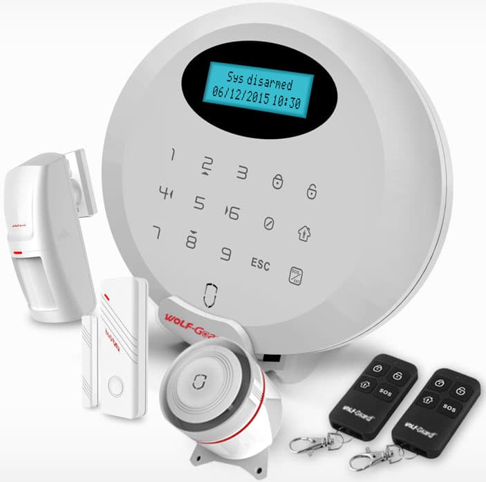 Bežični alarm sa dojavom preko GSM mreže Wolf Guard YL-007M3GB