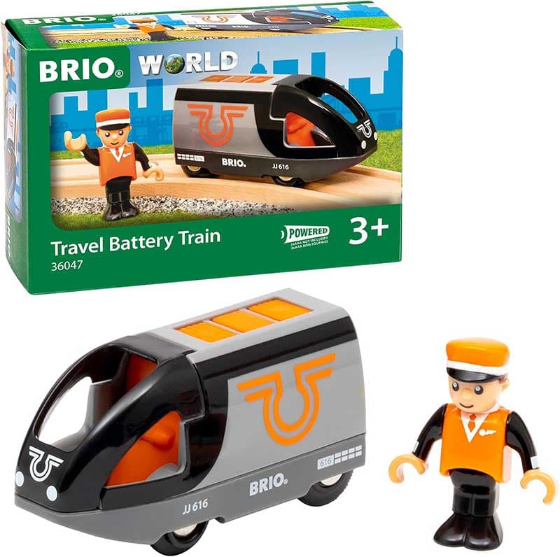 Igračka Lokomotiva na baterije narandžasta BRIO 36047