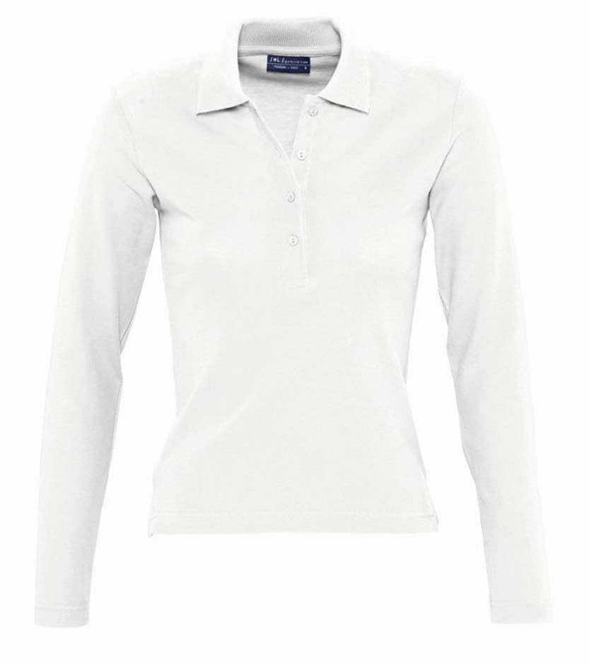 Ženska majica sa dugim rukavima Sols Podium White vel. XL 11317