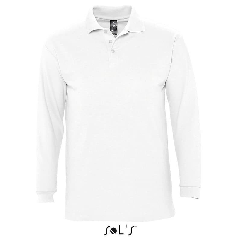 Pamučna majica za muškarca Sols Winter II White M 11353