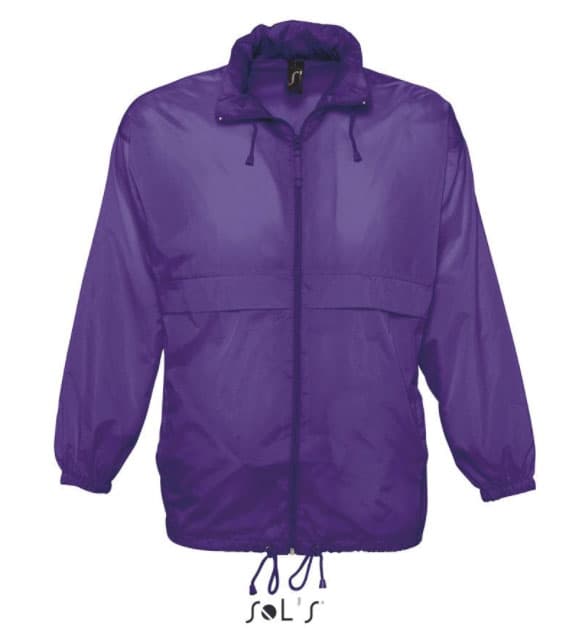 Sols Vetrovka - jakna za vetar Surf Dark Purple veličina XL 32000