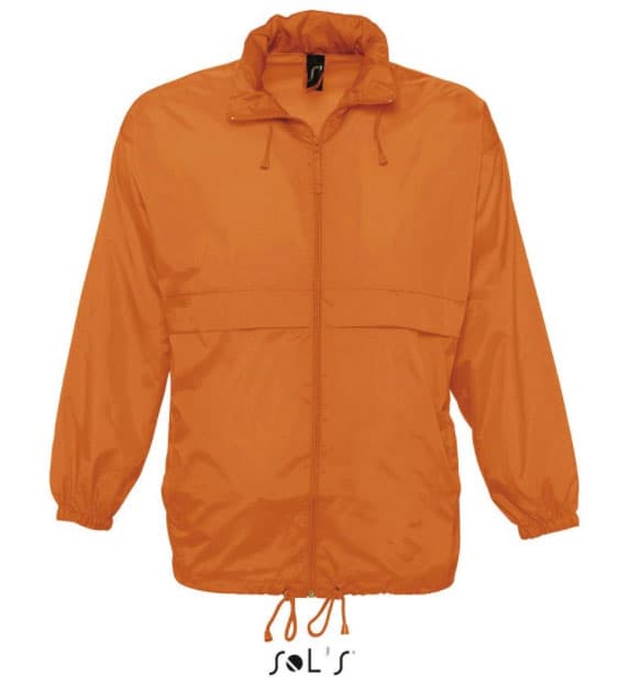 Sols Jakna za vetar Surf Orange veličina XS 32000