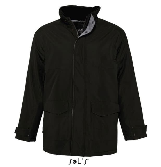Sols Jakna parka - uniseks - Record Black veličina S 43500