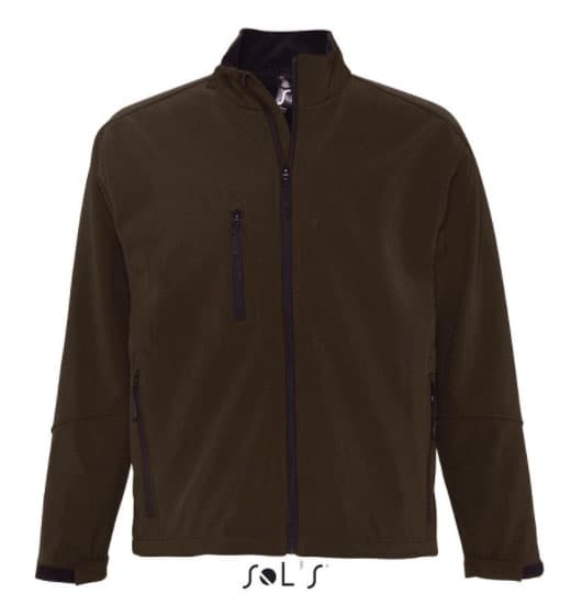 Sols Softshell muška jakna Relax Dark Chocolate XXL 46600