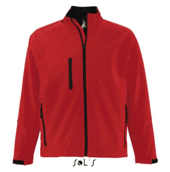 Sols Softshell muška jakna Relax Red XL 46600