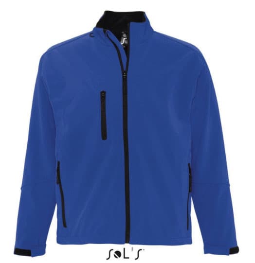 Softshell muška jakna Sols Relax Royal Blue XL 46600