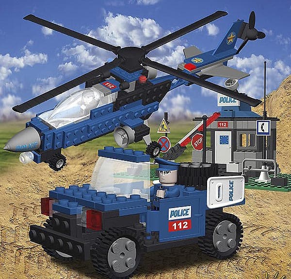 Cobi Action Town Policijski Set 1541