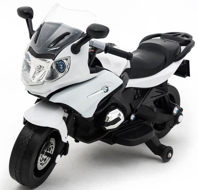 Dečiji motor na akumulator veliki beli 12V