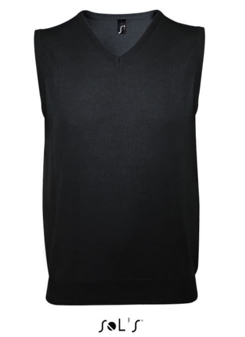 Sols Unisex prsluk Gentleman Black veličina M 00591