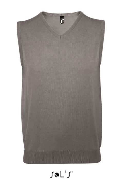 Sols Uniseks prsluk - pulover Gentleman Grey veličina M 00591