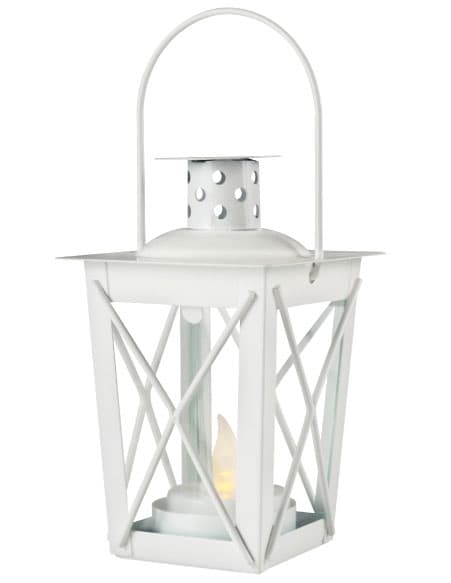 Fenjer sa LED svećom LTN10/WH