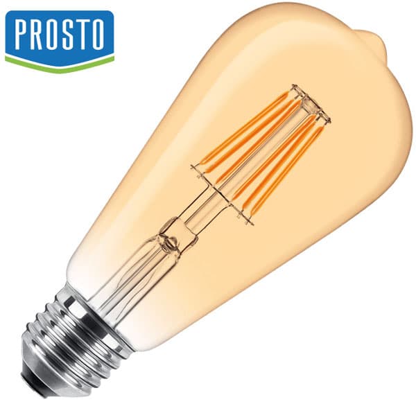LED filament sijalica dimabilna toplo bela 9W LS-ST64FDA-WW-E27/9
