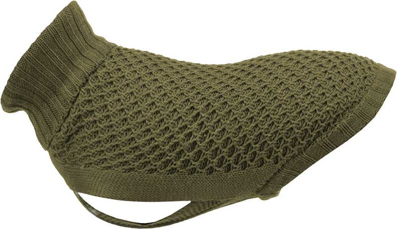 Džemper za psa Norwood olive vel XS leđa 24cm Trixie 6800702