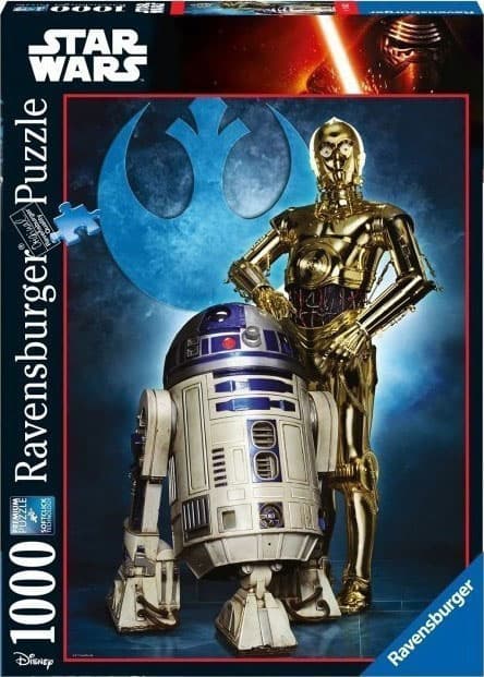 Ravensburger puzzle Disney - Star Wars - R2-D2 1000 delova RA19682