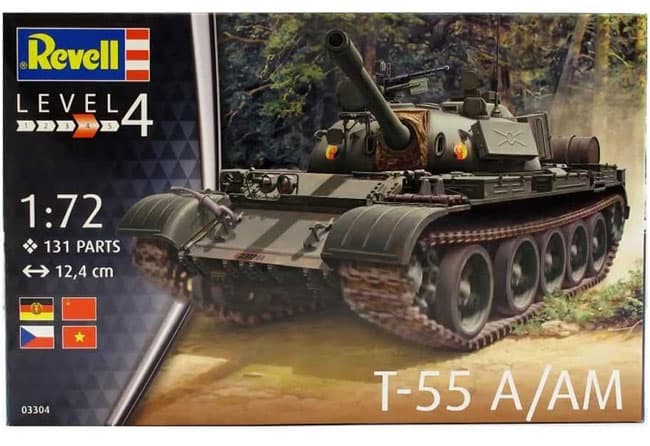 Revell maketa Tenk T-55 A/AM RV03304/070