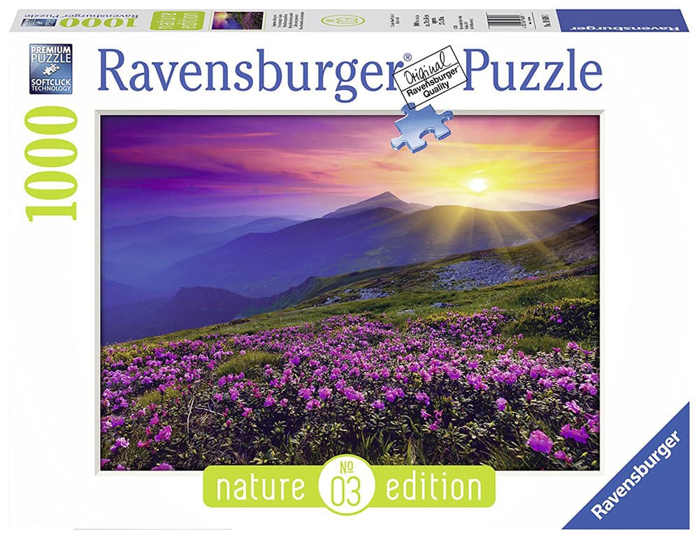 Ravensburger puzzle Nature Edition No3 - Early Morning Mountains 1000 delova RA19608