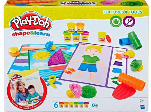 Hasbro Play - Doh Plastelin Set Teksture i Alati B3408