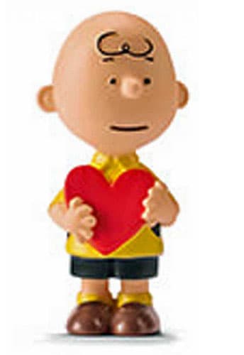 Schleich figurica Snoopy - Charlie Brown sa srcem 22066