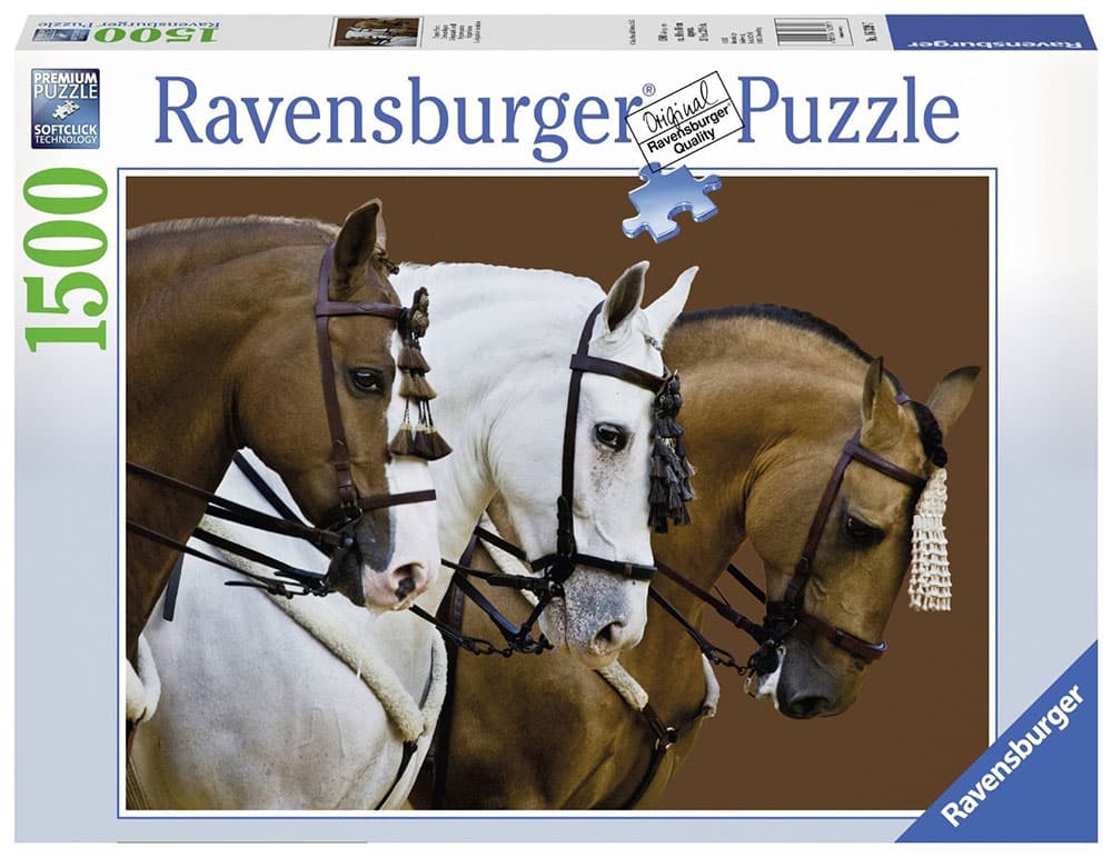 Ravensburger puzzle Životinje - Animal Kingdom Collection - Elegant Horses 1500 delova RA16339