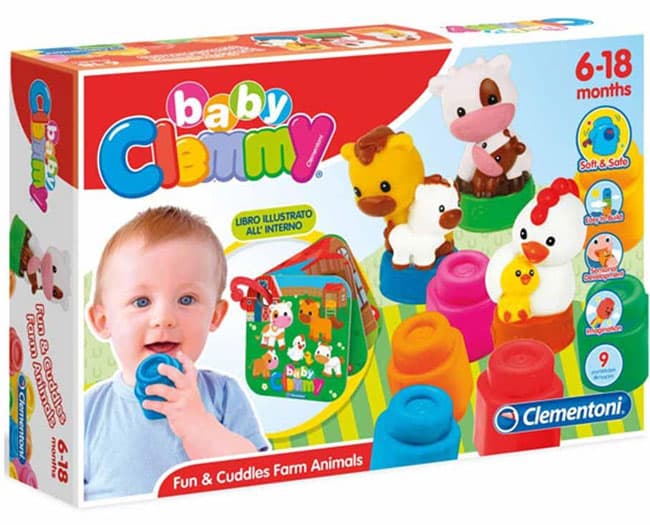 Clementoni Baby kocke Farma CL17174