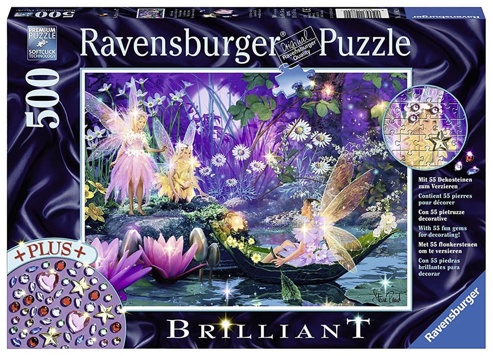 Ravensburger puzzle BRILLIANT - In the fairies forest 500 delova RA14882