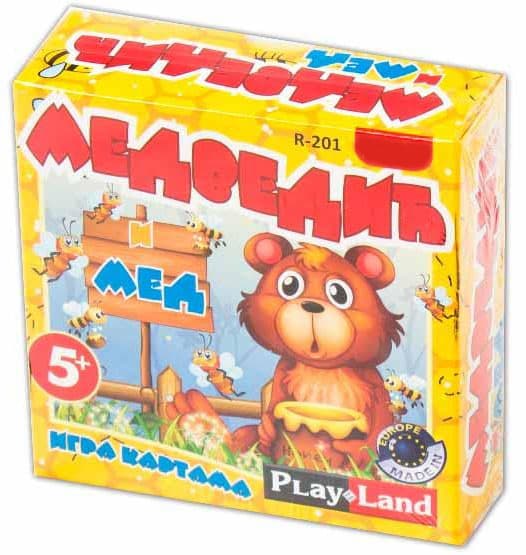 Play Land Društvena igra kartama Medvedić i med PL201
