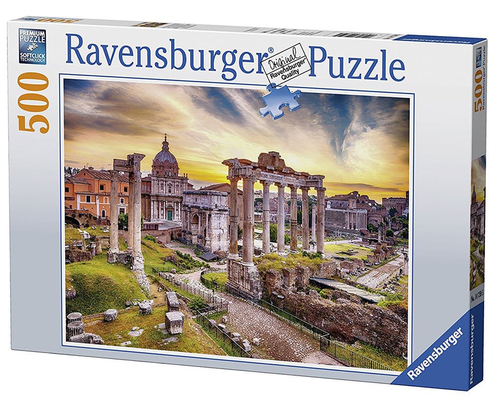 Ravensburger puzzle Italija - Rim - Rome At Dusk 500 delova RA14759