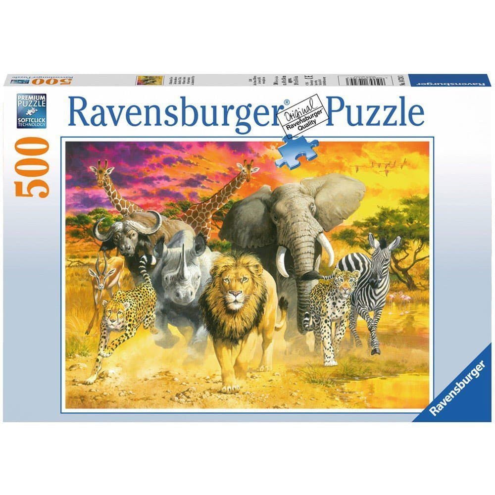 Ravensburger puzzle Životinje - African Animals 500 delova RA14724