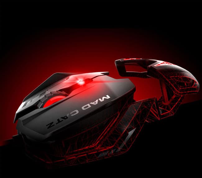 Mad Catz R.A.T.1 Miš Black-Red 029272