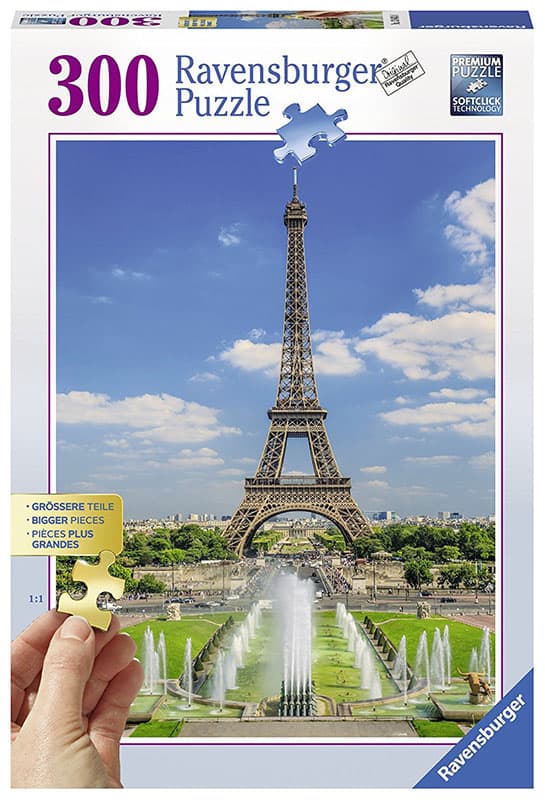 Ravensburger puzzle Francuska - Pariz - Ajfelova kula 300 delova BIGGER PIECES RA13643
