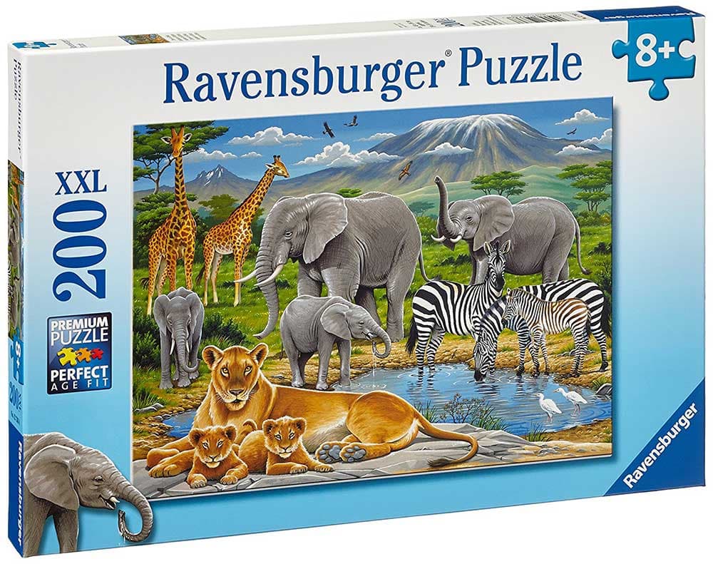 Ravensburger puzzle XXL - Životinje - Animals In Africa 200 delova RA12736