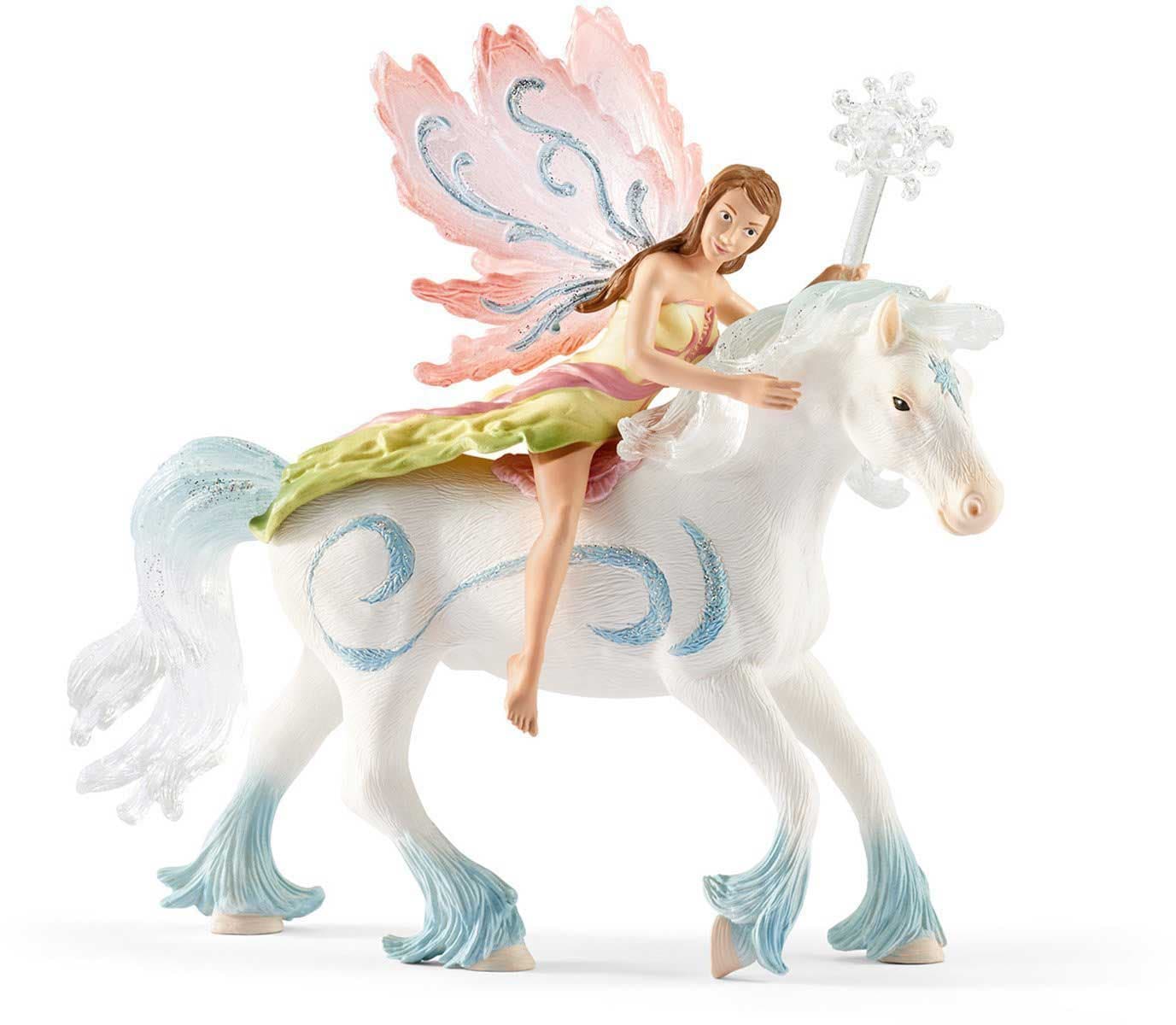 Schleich Figure Bayala - Vila Nalenja na konju 70538
