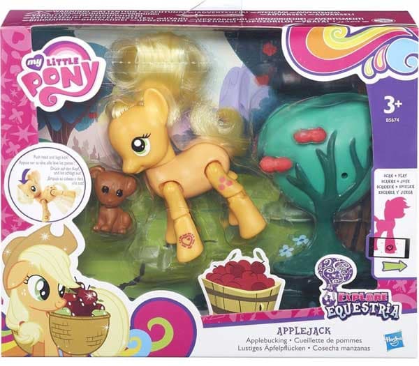 My Little Pony Explore Equestria Action Apple Jack B3602