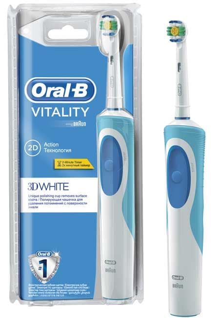 Oral-B Električna četkica za zube D12 3D White Vitality 500221