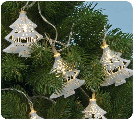 Lampice za jelku sa 10 LED dioda KLM10/T