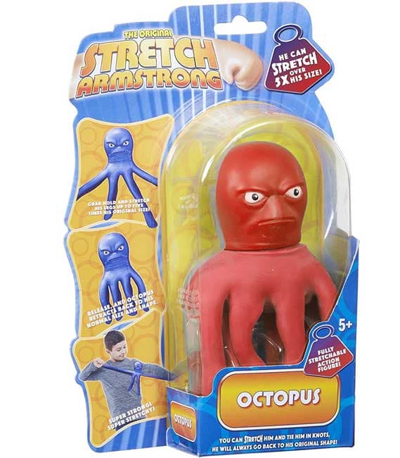 Mini Stretch Oktopod crveni TO06453