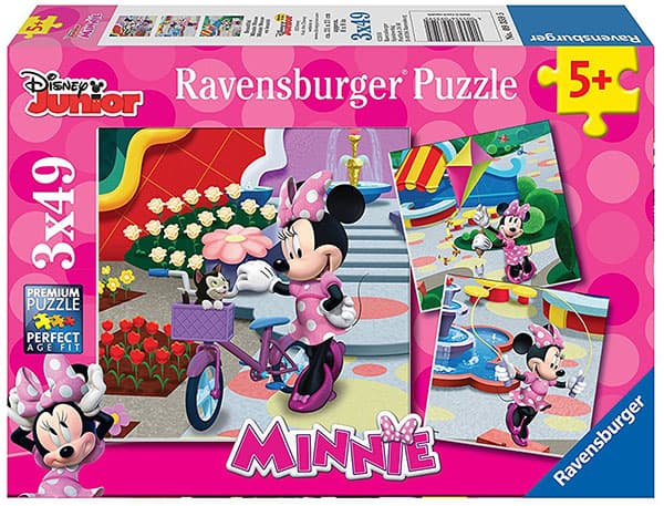 Ravensburger puzzle Dečije puzle - 3x49 - Disney - Disney Junior - Minnie Mouse   3x49 delova RA09359