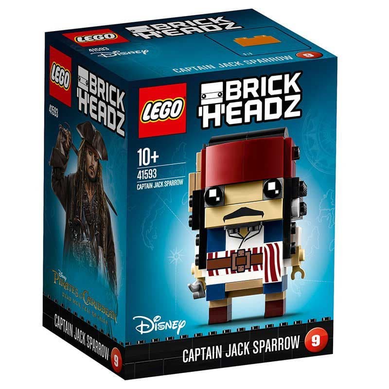 LEGO® kocke BrickHeadz - Kockoglavci - Kapetan Džek Sperou 41593