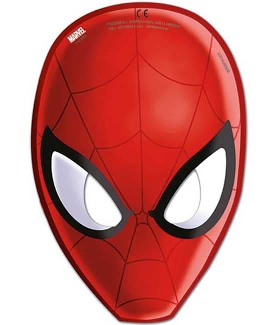 Dečije party maske 6 kom. Ultimate Spiderman PS85179