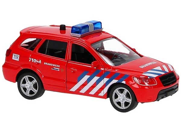Super Cars Metalni Auto Policija 1/30 Crvena