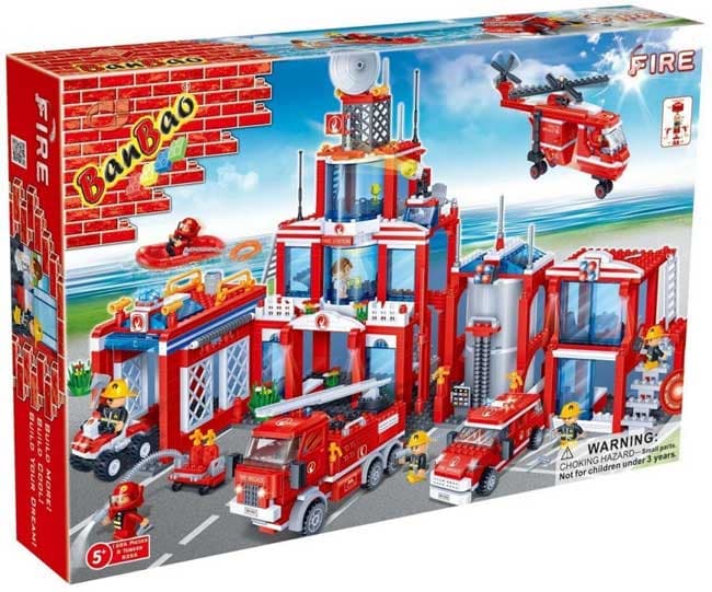 BanBao Kocke Vatrogasna stanica 8355