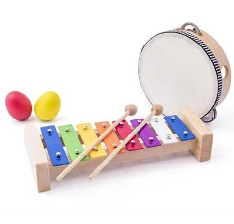 WoodyLand Set dečijih muzičkih instrumenata 91893