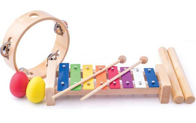 WoodyLand Set dečijih muzičkih instrumenata 91894