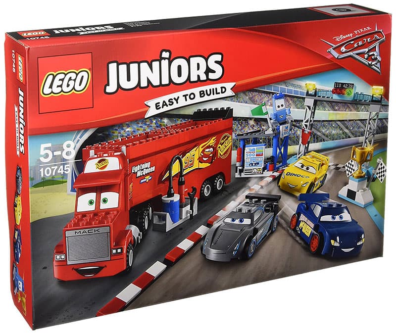 LEGO Juniors kocke Disney PIXAR Cars 3 - Florida 500 Final Race – Konačna trka Florida 500 266 delova 10745