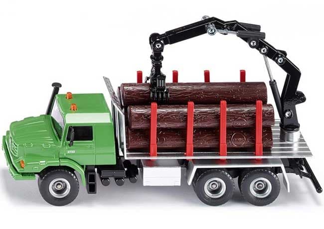 Siku Kamion Mercedes-Benz Zetros za prevoz drva 2714