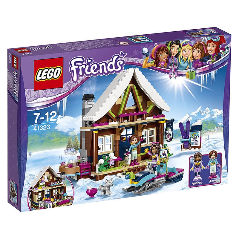 LEGO® FRIENDS kocke Snow Resort Chalet - Skijalište: Planinska koliba  402 dela  41323