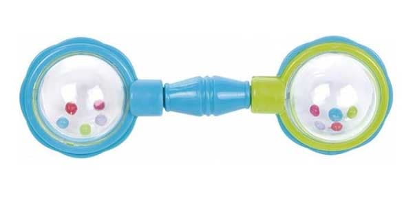Canpol Zvečka Za Bebe Weight Bar plavo-zelena 2/606